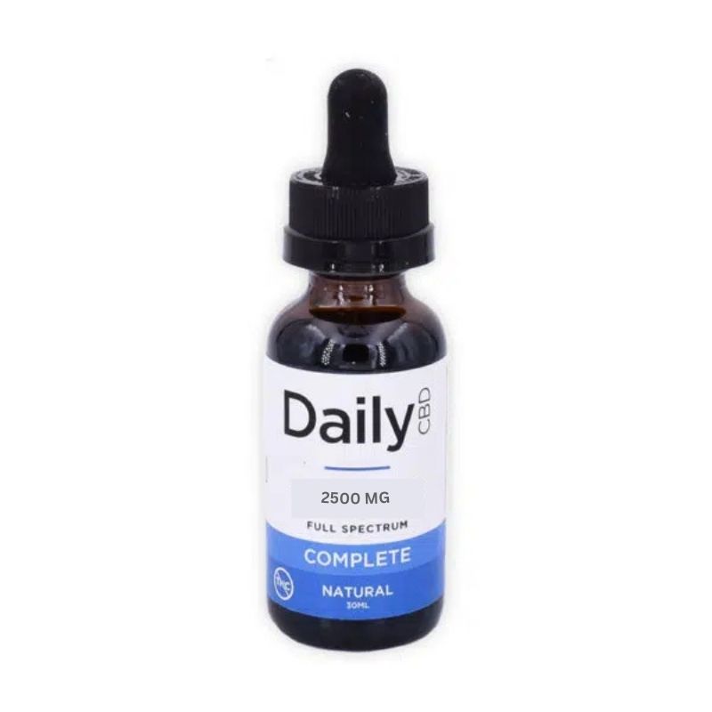 Daily Tincture - Full Spectrum CBD Tinctures - 2500mg