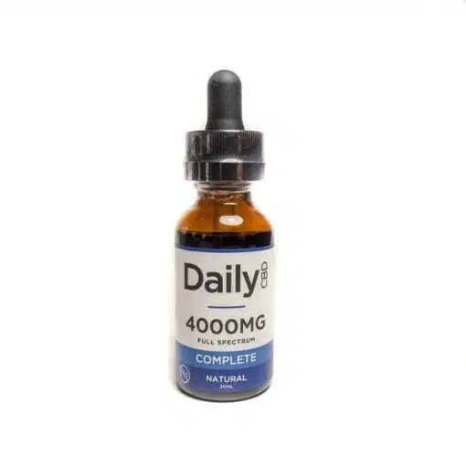 Daily Tincture - Full Spectrum CBD Tinctures - 4000mg