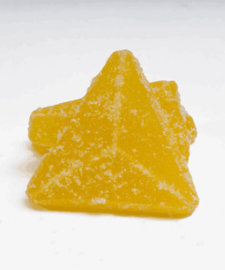 Proper Extracts Lemon Sativa Gummies deliver uplifting energy with a refreshing citrus twist. Each pack contains 3 gummies at 360mg each, totaling 1080mg THC, infused with premium live resin for full-spectrum benefits.