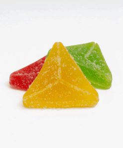 Proper Extracts Sativa Pack Gummies deliver a trio of bold fruit flavors - Green Apple, Lemon, and Strawberry - infused with 1080mg of THC per pack. Crafted with premium live resin for full-spectrum benefits, each 360mg gummy is easily divisible for flexible dosing.