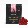 Cool off with the refreshing sweetness of Proper Extracts Watermelon Indica Gummies-a potent edible infused with live resin and natural fruit flavor. Each pack contains 3 gummies at 360mg THC each, crafted for powerful, full-spectrum effects.