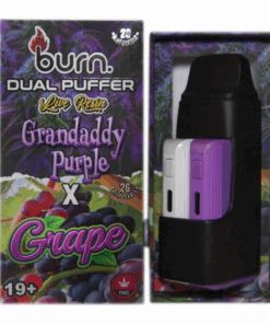 Burn Live Resin Vape (5g) - Grandaddy Purple x Grape