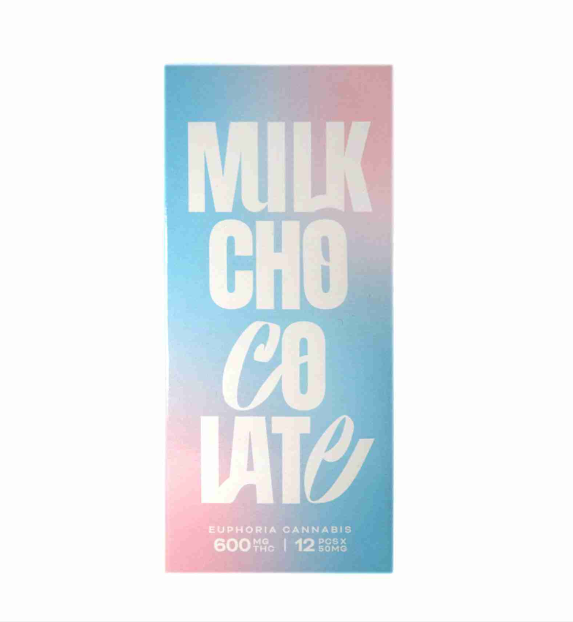 Euphoria Cannabis THC Chocolate 600mg - Milk Chocolate