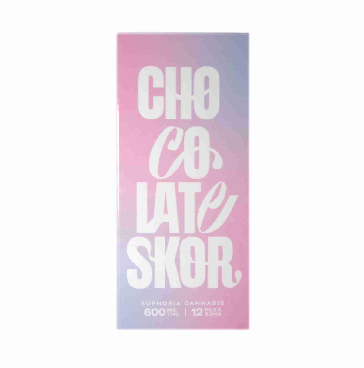 Euphoria Cannabis THC Chocolate 600mg - Chocolate Skor
