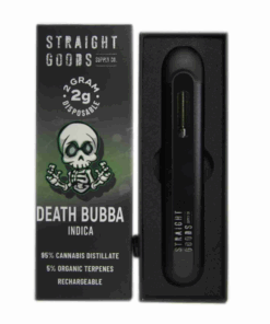Straight Goods 2g Vape - Death Bubba (Indica)