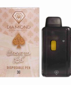 Diamond Disposable Vapes 3g - Champagne Kush (Hybrid)