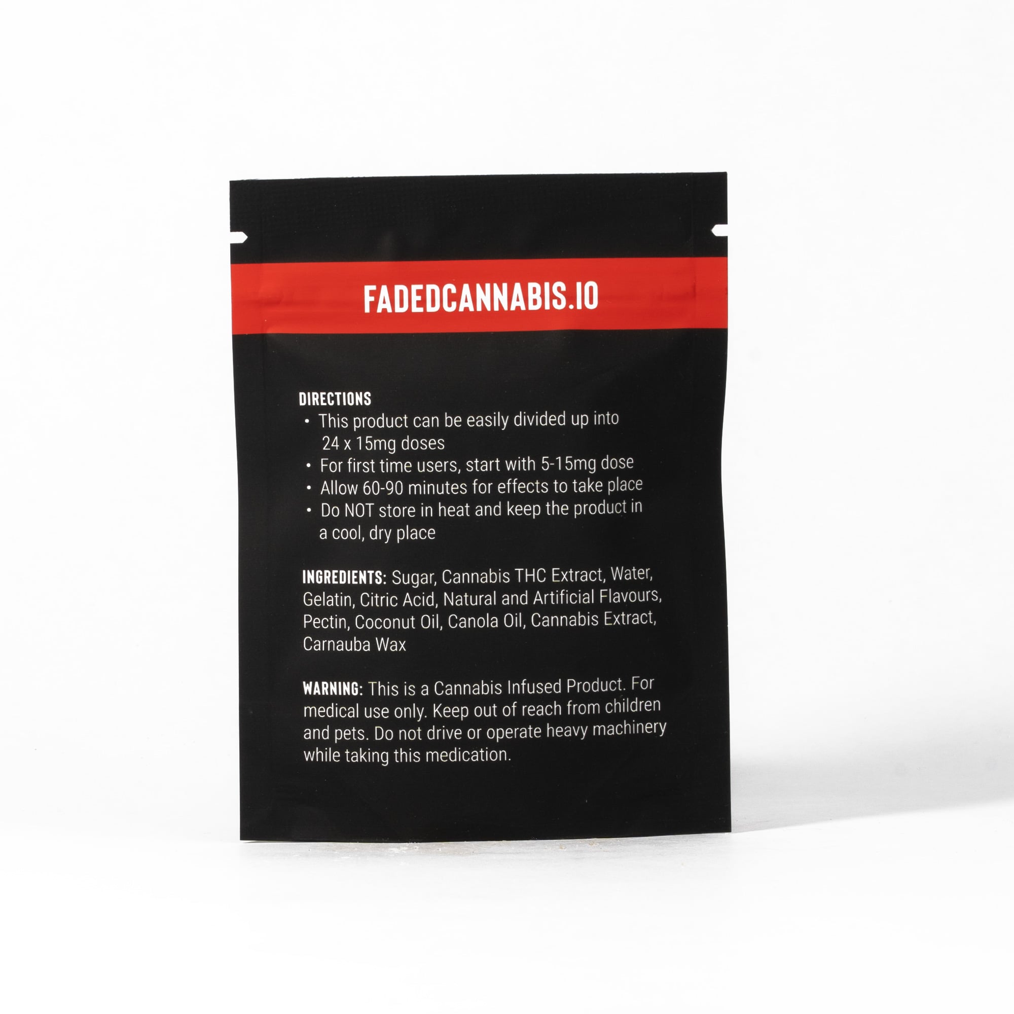 Faded Jelly Blocks - Black Cherry (360mg) - Image 3