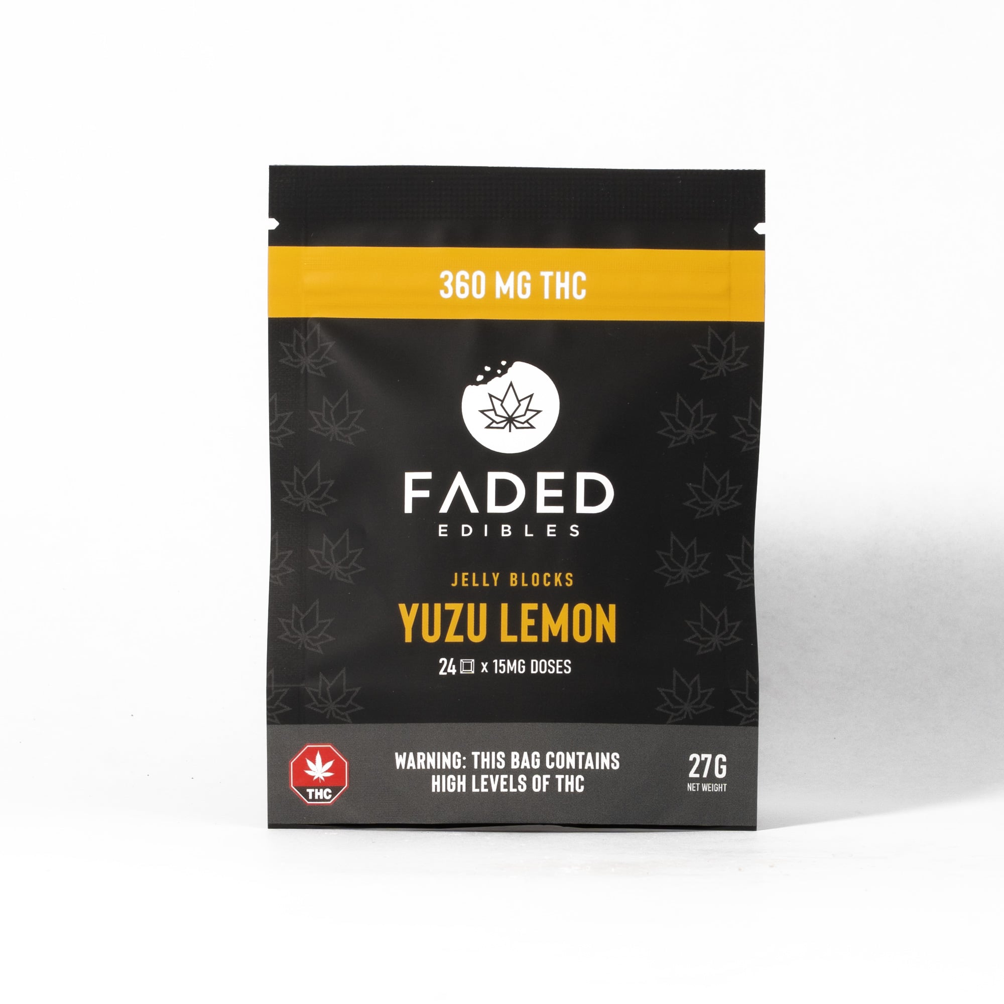 Faded Jelly Blocks - Yuzu Lemon (360mg) - Image 2
