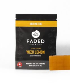 Faded Jelly Blocks - Yuzu Lemon (360mg)