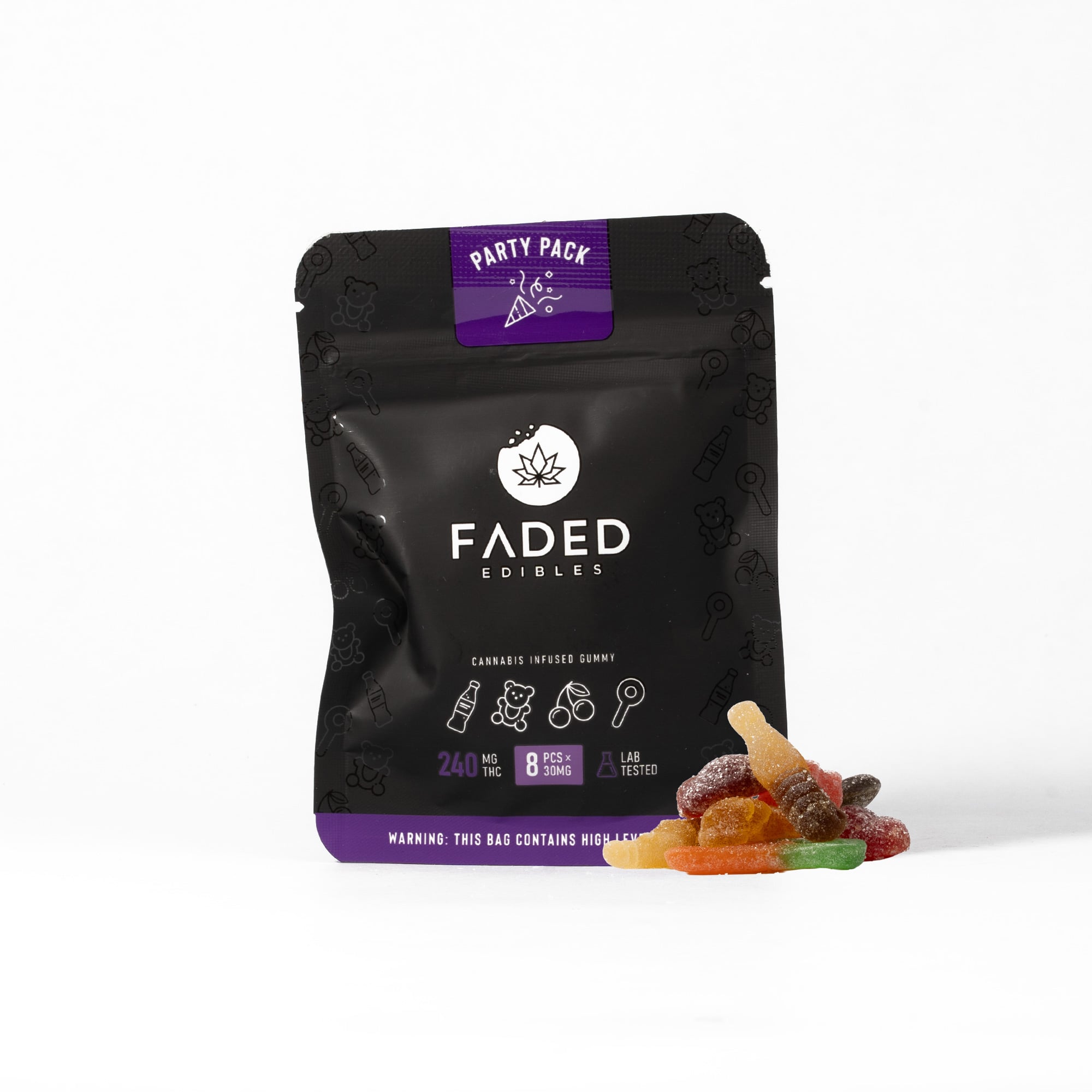 Faded Edibles - Party Pack (240mg)