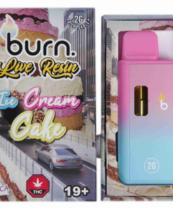 Burn Live Resin Vape (2g) - Ice Cream Cake (Hybrid)