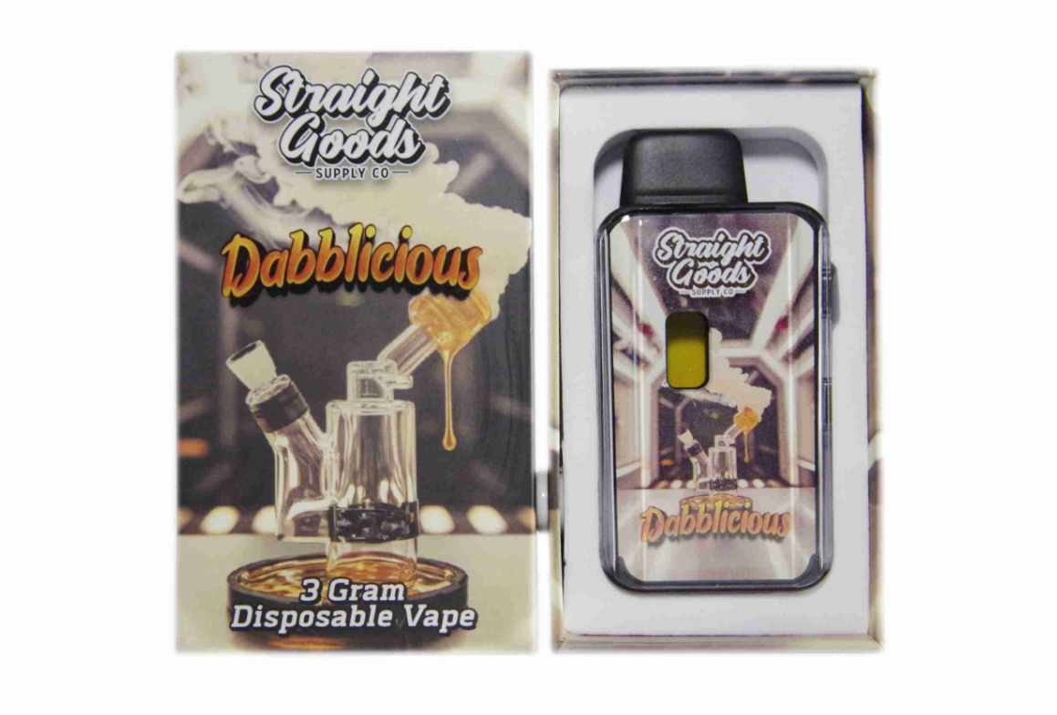 Straight Goods Vape (3g) - Dabbalicious (Indica)