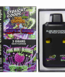 Straight Goods 6g Dual Chamber Vape - Super Boof + Pink Mint Berries
