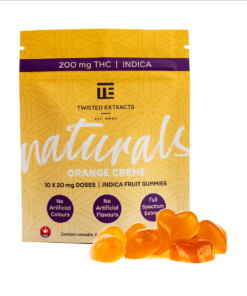 Twisted Extracts - Naturals 200mg - Orange Creme (Indica)